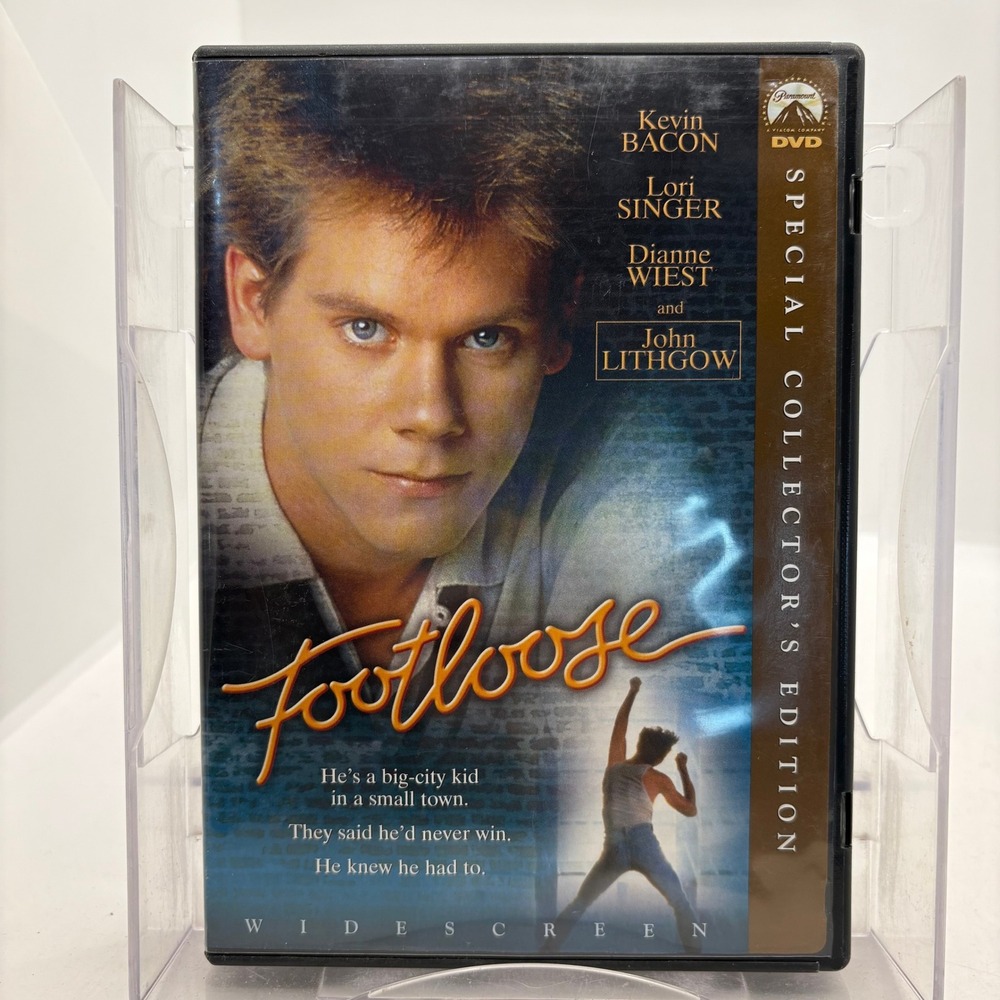 Footloose DVD Special Collectors Edition 1984 Kevin Bacon Widescreen Movie